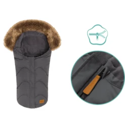 Fillikid Coprigambe Invernale Lhotse Per Seggiolino Auto Grigio -Bambino Forniture Negozio fillikid coprigambe invernale lhotse per seggiolino auto grigio a318929 2