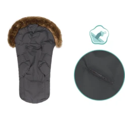 Fillikid Coprigambe Invernale Lhotse Per Seggiolino Auto Grigio -Bambino Forniture Negozio fillikid coprigambe invernale lhotse per seggiolino auto grigio a318929 4