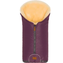 Fillikid Coprigambe Invernale Pamir Taglia 0 In Vera Pelliccia - Viola