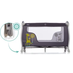 Fillikid Lettino Da Viaggio "Milano" In Alluminio, Grigio -Bambino Forniture Negozio fillikid lettino da viaggio milano in alluminio grigio a268820 4