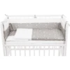 Fillikid Set Biancheria Per Letto Cocon Stelle Grigio