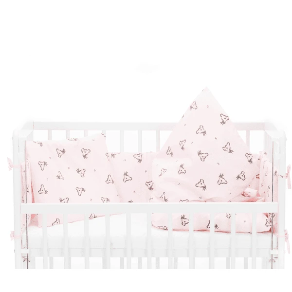 Fillikid Set Da Letto Di Lusso Per Il Letto Nino Koala Rosé 1 Fillikid Set Da Letto Di Lusso Per Il Letto Nino Koala Rosé