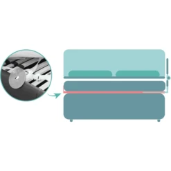 Fillikid Sponda Di Protezione Emma 150 Cm Per Letti Standard E Letti Contenitore, Grigio -Bambino Forniture Negozio fillikid sponda di protezione emma 150 cm per letti standard e letti contenitore grigio a295087 3