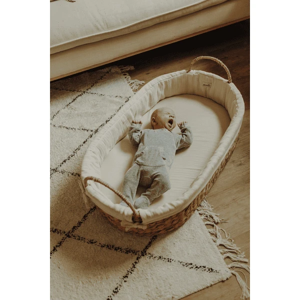 Geuther Culla In Vimini Moses Beige 4 Geuther Culla In Vimini Moses Beige - immagine 4