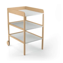 Geuther Scaffale Fasciatoio Clarissa XL Bianco Naturale