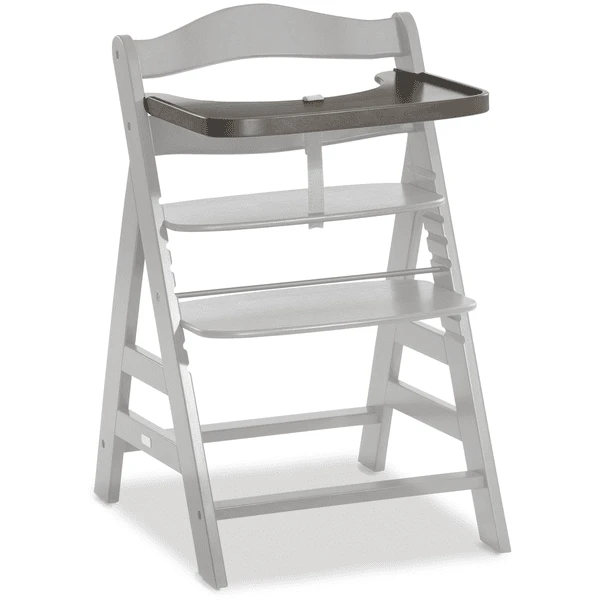 Hauck Alpha Vassoio In Legno, Antracite 3 Hauck Alpha Vassoio In Legno, Antracite - immagine 3