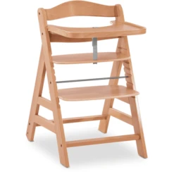 Hauck Alpha Vassoio In Legno, Colore Naturale -Bambino Forniture Negozio hauck alpha vassoio in legno colore naturale a299948 4