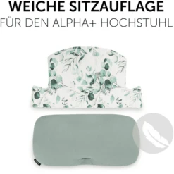 Hauck Select Jersey Copri Seggiolone Leaves Menta -Bambino Forniture Negozio hauck select jersey copri seggiolone leaves menta a371599 2