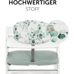 Hauck Select Jersey Copri Seggiolone Leaves Menta -Bambino Forniture Negozio hauck select jersey copri seggiolone leaves menta a371599 3