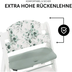 Hauck Select Jersey Copri Seggiolone Leaves Menta -Bambino Forniture Negozio hauck select jersey copri seggiolone leaves menta a371599 4