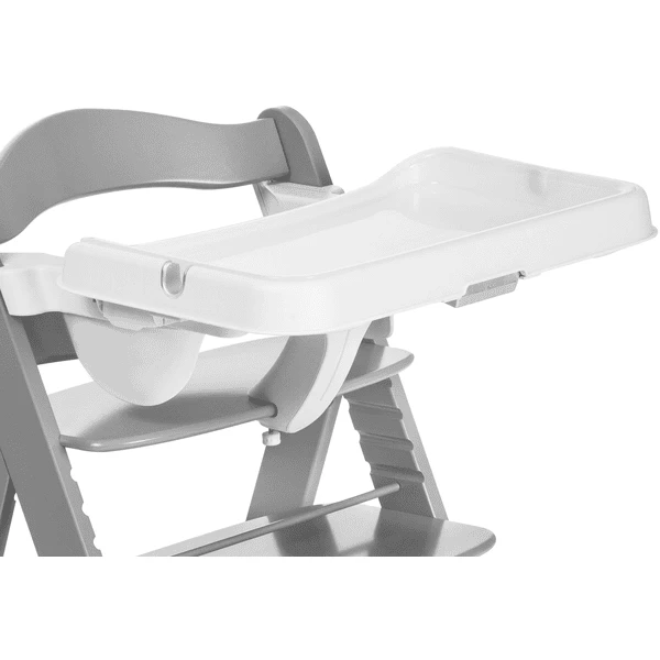 HAUCK Vassoio TRAY Per Seggiolone ALPHA Bianco 2 HAUCK Vassoio TRAY Per Seggiolone ALPHA Bianco - immagine 2