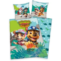 Herding Biancheria Da Letto Paw Patrol Dino Rescue 135 X 200 Cm
