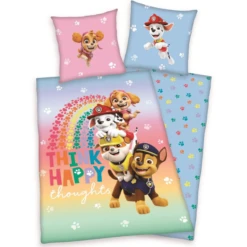 HERDING Biancheria Da Letto Paw Patrol Think Happy 135 X 200 Cm