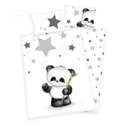 HERDING Biancheria Da Letto Piccolo Panda 100 X 135 Cm -Bambino Forniture Negozio herding biancheria da letto piccolo panda 100 x 135 cm a175481 3