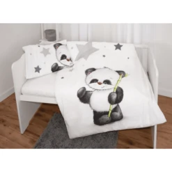 HERDING Biancheria Da Letto Piccolo Panda 100 X 135 Cm -Bambino Forniture Negozio herding biancheria da letto piccolo panda 100 x 135 cm a175481 4