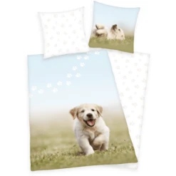 HERDING Cuccioli Di Cane In Flanella 135 X 200 Cm -Bambino Forniture Negozio herding cuccioli di cane in flanella 135 x 200 cm a303138 2