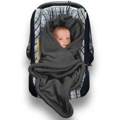 Hoppediz Coperta In Pile, Antracite