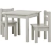 Hoppekids Mads Set Tavolino E Sedie Per Bambini Dove Grey