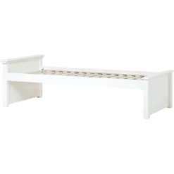 Hoppekids Maja Deluxe Sofa Bed 90 X 200 Cm Rete A Doghe Bianche 1 Centrale E 1 Basso Fine Letto