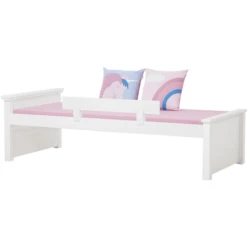 Hoppekids Maja Deluxe Sofa Bed 90 X 200 Cm Rete A Doghe Bianche 1 Centrale E 1 Basso Fine Letto -Bambino Forniture Negozio hoppekids maja deluxe sofa bed 90 x 200 cm rete a doghe bianche 1 centrale e 1 basso fine letto a305064 3