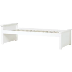 Hoppekids Maja Deluxe Sofa Bed 90 X 200 Cm Roll-Up Grille Bianco 1 Medio E 1 Basso Fine Letto