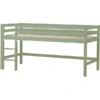 Hoppekids Mezzo Letto A Soppalco Basic Verde Chiaro 90 X 200 Cm