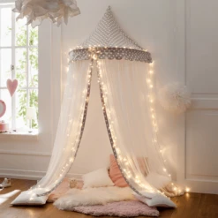 Howa® Baldacchino Da Parete Henry Grigio -Bambino Forniture Negozio howa baldacchino da parete henry grigio a277001 4