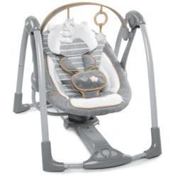 Ingenuity Sdraietta Portatile Swing 'n Go Bella Teddy -Bambino Forniture Negozio ingenuity sdraietta portatile swing n go bella teddy a319533 2