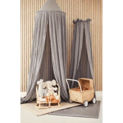 Jollein Canopy Vintage Grigio Tempesta 245 Cm 7 Jollein Canopy Vintage Grigio Tempesta 245 Cm -Bambino Forniture Negozio jollein canopy vintage grigio tempesta 245 cm a325104 2