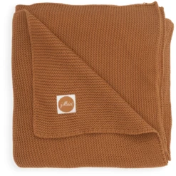 Jollein Coperta A Maglia Basic Caramello 75 X 100cm