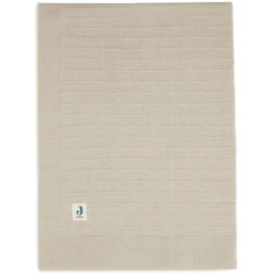 Jollein Coperta Culla 75x100 Cm In Maglia Pura Torrone