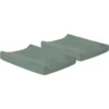 Jollein Coprifasciatoio Cenere Green 50x70 Cm 2-pack