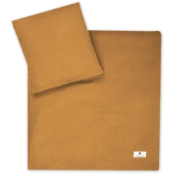 JULIUS ZÖLLNER Biancheria Da Letto In Mussola Cannella 80 X 80 Cm