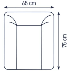 JULIUS ZÖLLNER Fasciatoio Softy Uni Grigio Chiaro 65 X 75 Cm -Bambino Forniture Negozio julius zoellner fasciatoio softy uni grigio chiaro 65 x 75 cm a302481 3