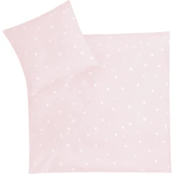 JULIUS ZÖLLNER Lenzuola In Jersey Riccio/rosa 80 X 80 Cm