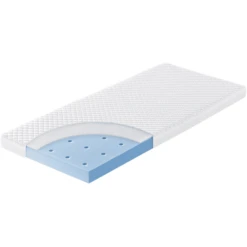 JULIUS ZÖLLNER Materasso Per Culla Flow Lite Duo Soft 90 X 40 Cm