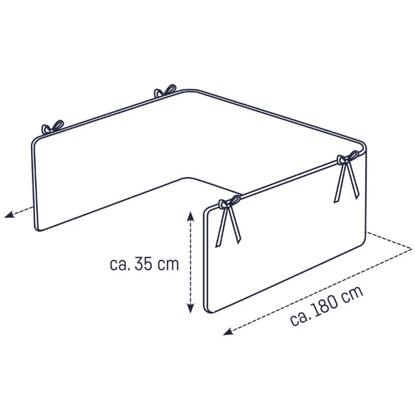 JULIUS ZÖLLNER Nest Organic Waffle Piqué Seashell 2 JULIUS ZÖLLNER Nest Organic Waffle Piqué Seashell - immagine 2