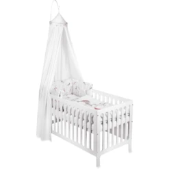 JULIUS ZÖLLNER Set Letto Con Baldacchino Woodlife