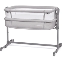 Kinderkraft Lettino Co-sleeping NESTE AIR, Grigio