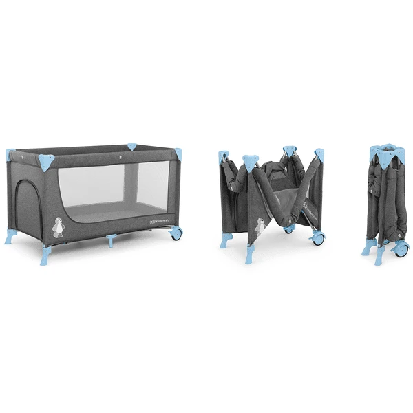 Kinderkraft Lettino Da Viaggio Joy Blue 2 Kinderkraft Lettino Da Viaggio Joy Blue - immagine 2