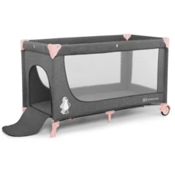 Kinderkraft Lettino Da Viaggio Joy Pink -Bambino Forniture Negozio kinderkraft lettino da viaggio joy pink a277433 2