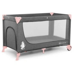 Kinderkraft Lettino Da Viaggio Joy Pink -Bambino Forniture Negozio kinderkraft lettino da viaggio joy pink a277433 3