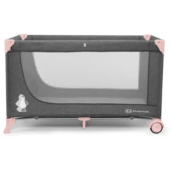 Kinderkraft Lettino Da Viaggio Joy Pink -Bambino Forniture Negozio kinderkraft lettino da viaggio joy pink a277433 4