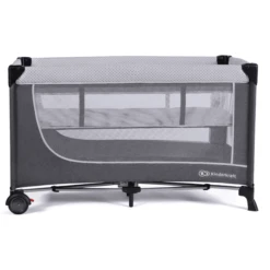 Kinderkraft Lettino Da Viaggio LEODY, Grigio -Bambino Forniture Negozio kinderkraft lettino da viaggio leody grigio a384829 2