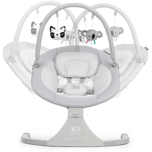 Kinderkraft Sdraietta Per Bambini Luli Grey 3 Kinderkraft Sdraietta Per Bambini Luli Grey - immagine 3