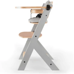 Kinderkraft Seggiolone Pappa ENOCK - Grigio Con Cuscino -Bambino Forniture Negozio kinderkraft seggiolone pappa enock grigio con cuscino a384728 4
