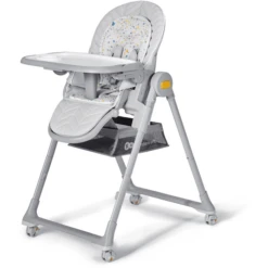 Kinderkraft Seggiolone Pappa LASTREE - Grigio