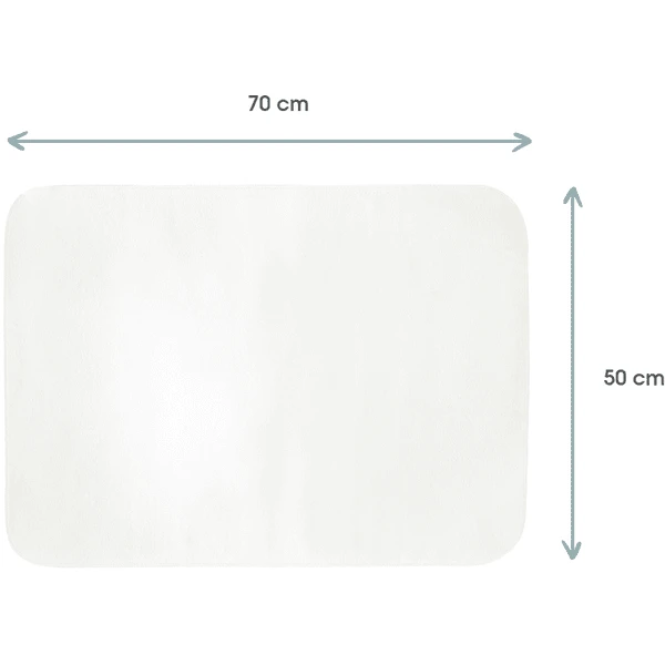 Kindsgard Coprimaterasso Tistap 2 Pezzi 50 X 70 Cm Bianco 3 Kindsgard Coprimaterasso Tistap 2 Pezzi 50 X 70 Cm Bianco - immagine 3