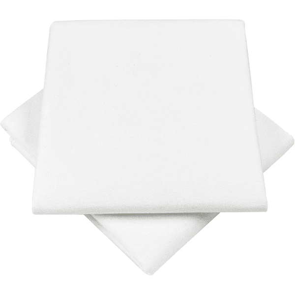 Kindsgard Coprimaterasso Tistap 2 Pezzi 70 X 100 Cm Bianco 2 Kindsgard Coprimaterasso Tistap 2 Pezzi 70 X 100 Cm Bianco - immagine 2