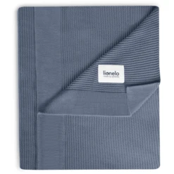 Lionelo Coperta Per Neonati Bamboo Blanket Blu -Bambino Forniture Negozio lionelo coperta per neonati bamboo blanket blu a392679 4